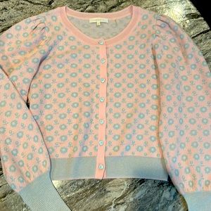 Loveshack fancy long sleeve cardigan